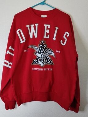 Budweiser Men's Logo Pullover Sweatshirt